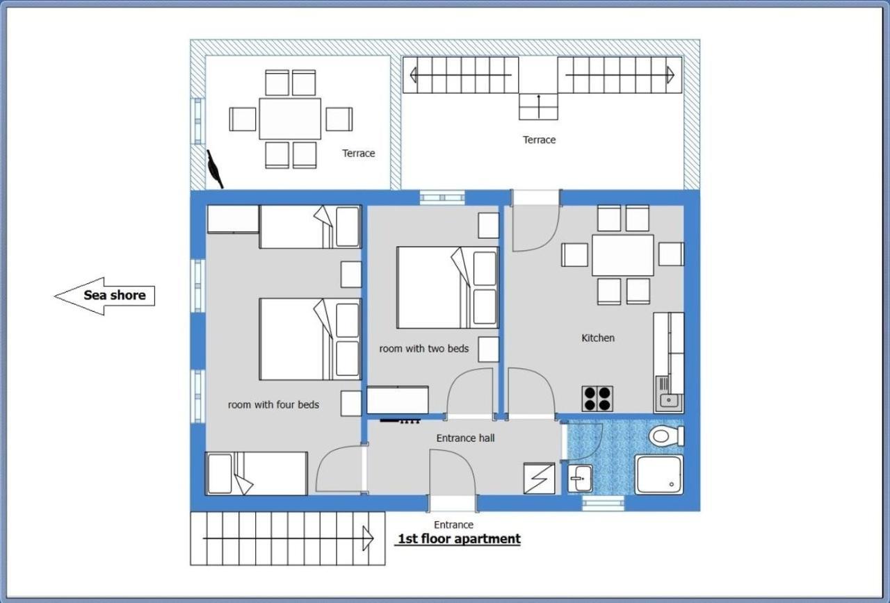 Rose - Apartmani Janovic Luštica Exteriör bild